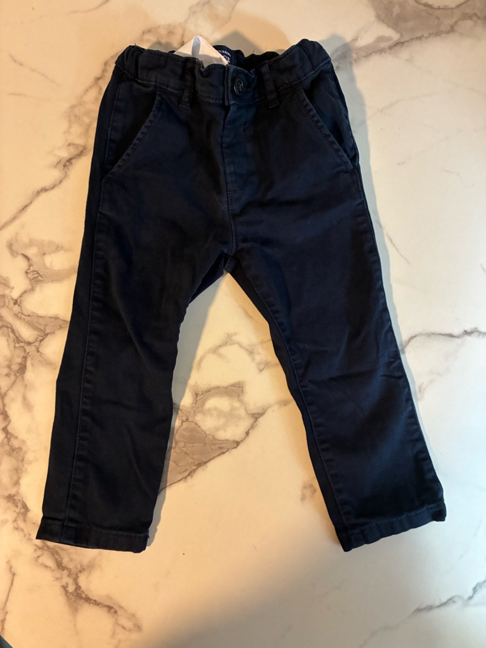 The Children's Place Navy cotton twill - school uniform pants